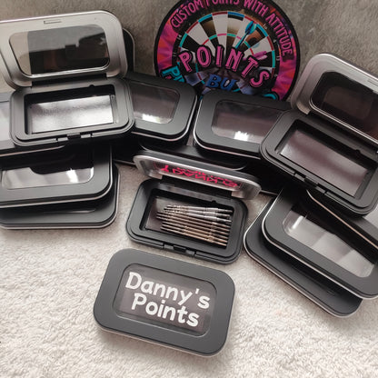 Mini magnetic dart point case